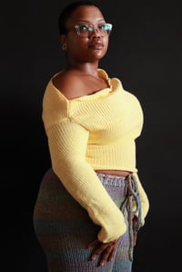 Image 3 of Made to Order - Knit Off The Shoulder Top