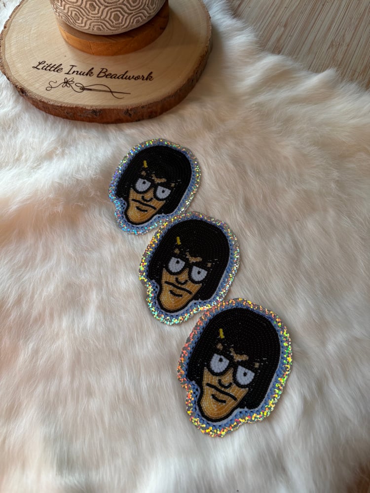 Image of Glitter Tina Sticker