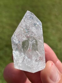 Image 6 of Crackle Quartz Crystal Tower #1834