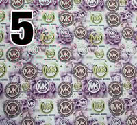 Image 5 of Faux leather sheets A008