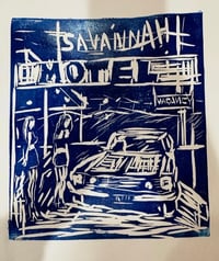 Image 1 of blue motel