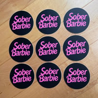 Image 1 of Sticker - Sober Barbie