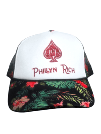 Image 2 of Phillyn Rich Floral Trucker Hat