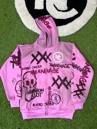 Image 1 of Fashion Riot hoodie (Pink) 
