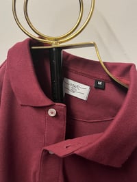 Image 5 of HANDSHAKE POLO BURGUNDY