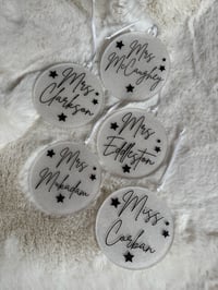 Image 2 of CUSTOM GLITTER BAUBLE