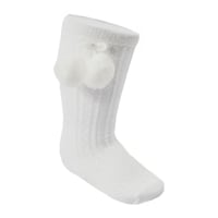 Image 1 of Knee high Pom Pom socks 
