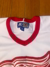 Image 2 of Detroit Red Wings Embroidered Jersey (M)