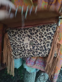 Image 5 of Barca Bag - tan leopard wear on waist or cross body 