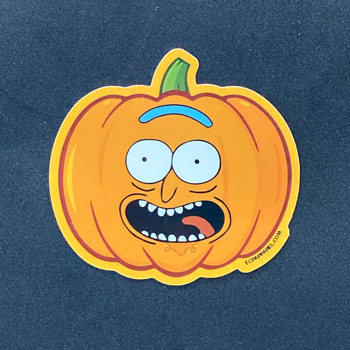 “Pumpkin Rick!” Die-cut Sticker
