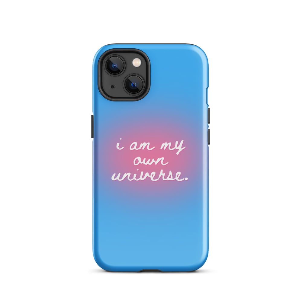 ZEN EXP - “I am my own universe” Tough Case for iPhone®