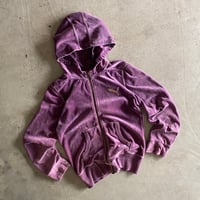 Image 1 of PUMA VELOUR ZIP HOODIE