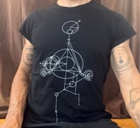 Image 2 of Mythical Human Vessel BLACK tee