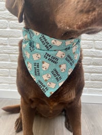 Image 4 of Boo Squad / Too Cute to Spook Reversible Bandana - Glow in the dark