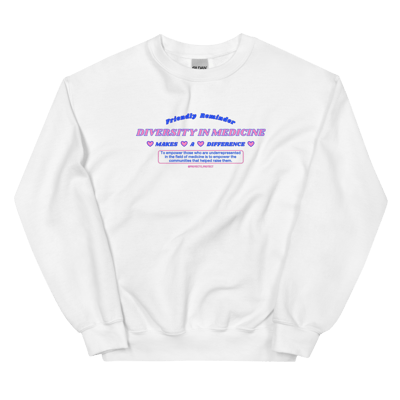 Image of "Diversity in Medicine" Crewneck