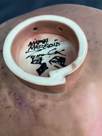 Image 4 of “Marsh marigold” reduction lustre wall plaque