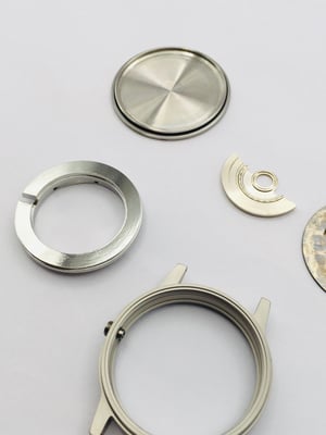 Image of Fortis Flieger Cockpit complete kit,new,2/tone Black/white Dial,40mm Case,595.10.46.1