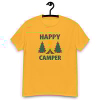 Image 10 of Unisex classic tee, Happy Camper T-Shirt | Camping Outdoor Adventure Graphic Tee