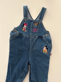 Image 2 of baby mickey and Minnie overalls