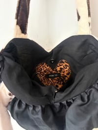 Image 4 of 🖤🤍 Midnight Rodeo Heart Bag 🤍🖤