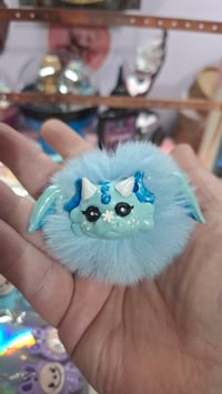 Image 1 of Snow flake Fluffennutter keychain 