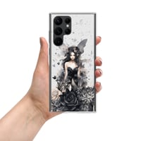 Image 13 of Dark Fairy and Flowers Goth Inspired Mystical Fantasy Clear Case for Samsung®