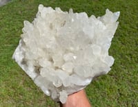 Image 10 of Quartz Points Cluster Statement Display Piece | Brazil #2911