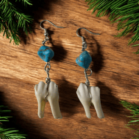 Deer Teeth Earrings 