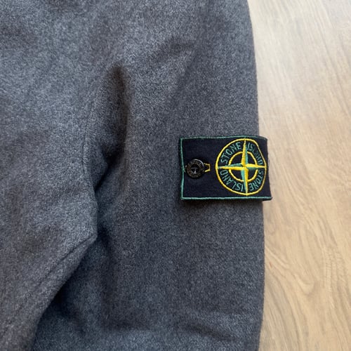 Image of AW 1998 Stone Island Dual Layer Wool Pea Coat, Size Medium