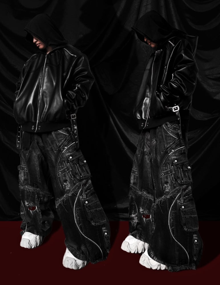 AW25 'Slader' Stone Washed Cargo Pants | INSAIN.WORLDWIDE