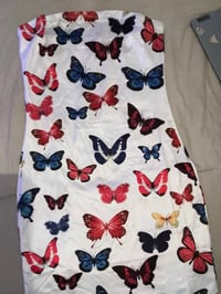 TUBE MINI BUTTERFLY DRESS