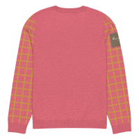 Image 2 of My Madrina Knitted crew neck sweater  (pink)