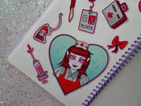 Image 1 of Vampire nurse sticker sheet
