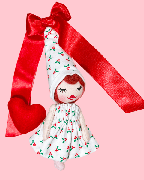 Image of ORNAMENT ELF ART DOLL #9