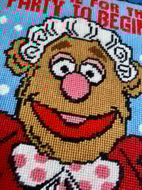 Image 2 of Fozzie Bear needlepoint kit 