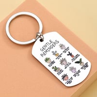 Image 2 of 1Pc Mental Health Keychain - Mental Health Gift, Gentle Reminder Keychain, Daily Belief Motivation Q