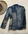 early 70s denim patchwork custom jacket