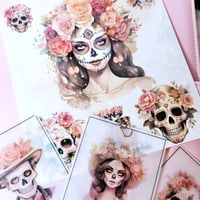 Image 2 of Dia de los Muertos 52 Envelope Savings Challenge A5 