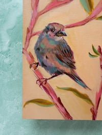 Image 2 of Bird Joy, 5x7” Original Painting  