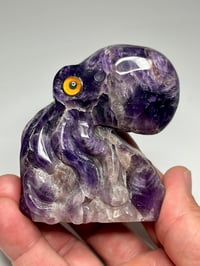 Image 3 of Amethyst Octopus Carving | #3031
