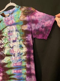 Image 3 of SMALL Be Gay Do Crime Godzilla Tie Dye Shirt 2