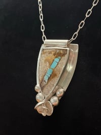 Image 1 of Roysten Ribbon Turquoise Necklace