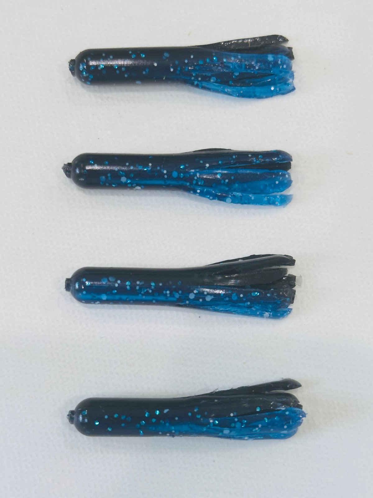 Black Blue Rasberry Mini Jigs 7 pcs