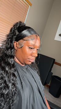 Image 4 of Deep Wave Frontal Wig