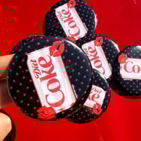 Image 3 of Fridge Cig Pinback Button 