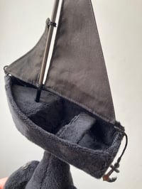 Image 7 of Black Pirate Ship Art Doll