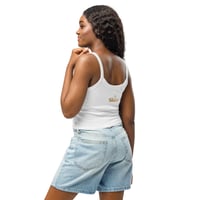 Image 3 of Women’s micro-rib tank top