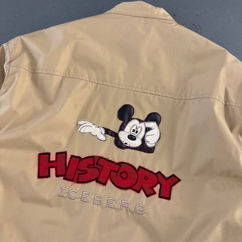 Image of Iceberg History nylon biker jacket, size large