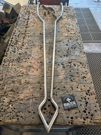 Image 2 of ✠ Spade Round Sissybar - 5/8” 304 Round Stock ✠