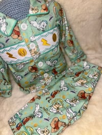 Image 2 of Boys Hercules smocked pyjamas 